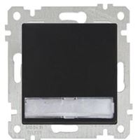 RİTA MEK TUŞ IŞIKLI ETİK. ANAHTAR (220V)(VİDALI) S 1